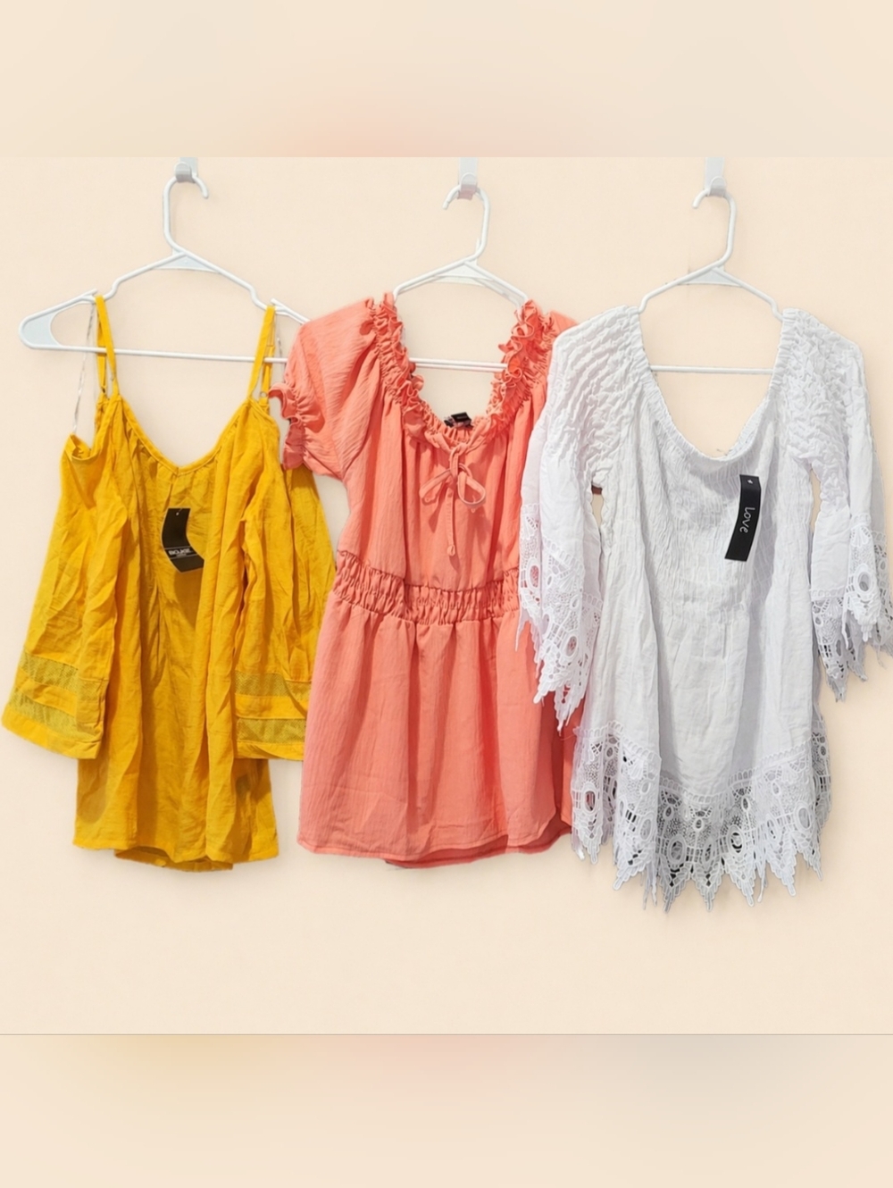Bundle Of Three Off The Shoulder Tops - 1X